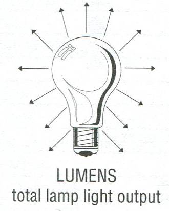 light bulb with lumens
