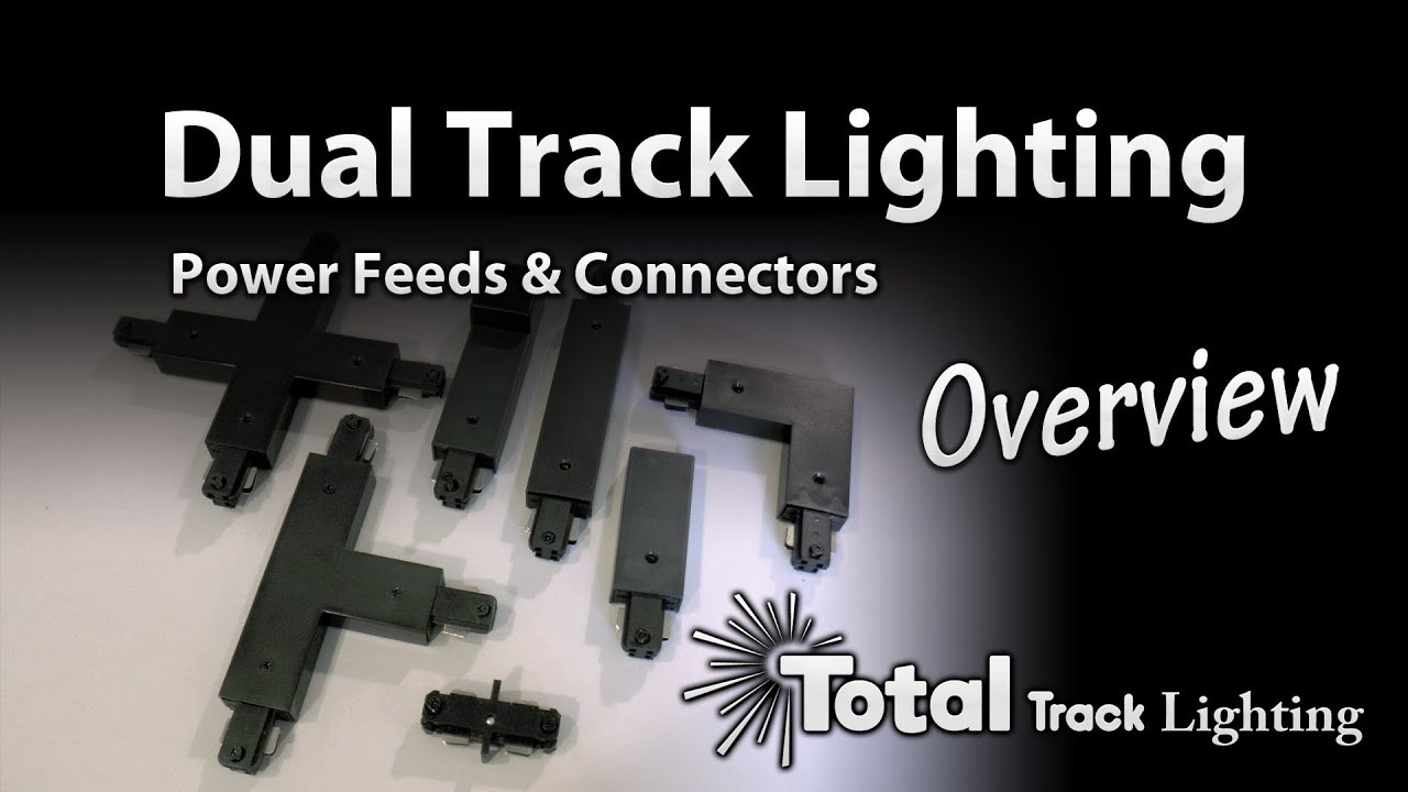 dual track lighting power feeds video
