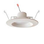 Maximus LED recessed lighting trim white